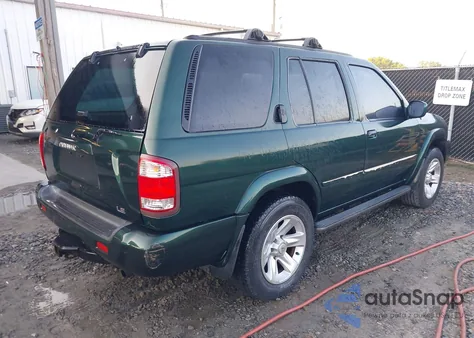 2002 Nissan Pathfinder Le z USA, uszkodzony, nr VIN JN8DR09Y72W721775